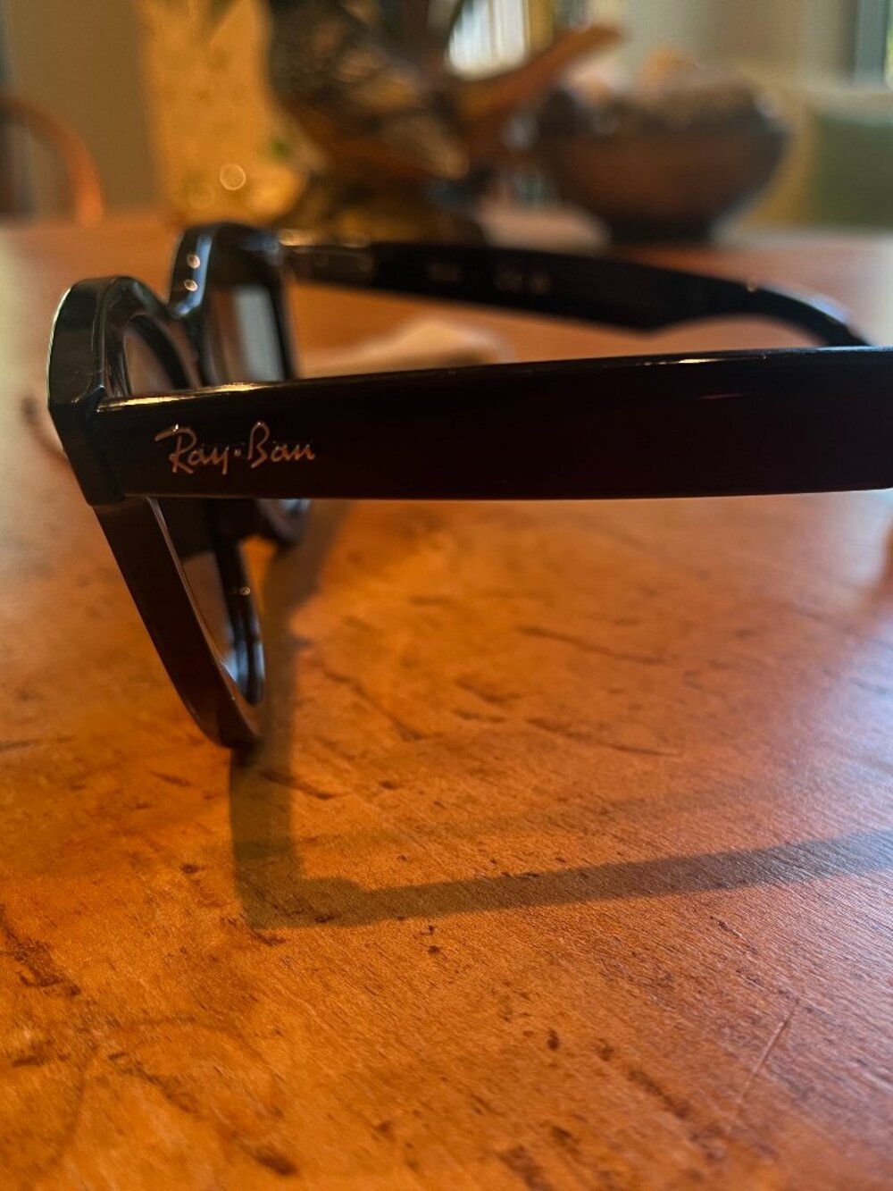 Black Ray Ban Wayfarer Way Sunglasses RB2241 - Picture 4 of 5